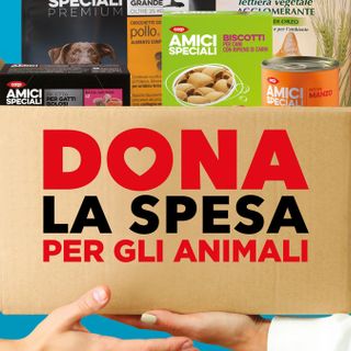 “Dona la spesa per gli amici animali