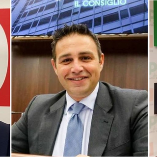 Da sinistra: Alfieri, Astuti e Bernardoni