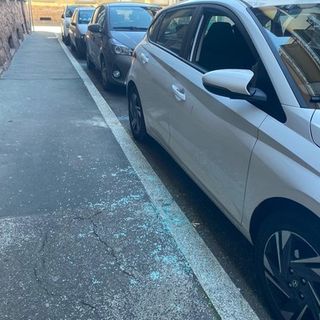 Un'immagine dei vandalismi dello scorso dicembre