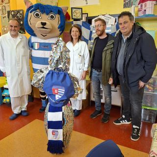 Pro Patria e Pediatria di Busto: l’amicizia continua