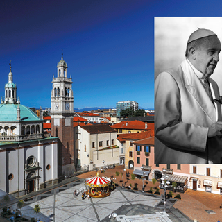 Papa Francesco, anche i negozi di Busto partecipano al lutto