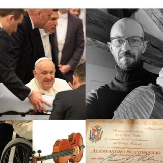 La consegna al Papa e Alessandro