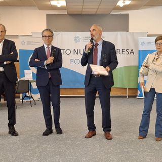 Da sinistra, Emanuele Antonelli, Mauro Vitiello, Giacomo Mazzarino, Paola Castiglioni
