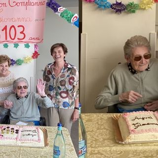 La festa per Giovanna e gli auguri del presidente Chierichetti