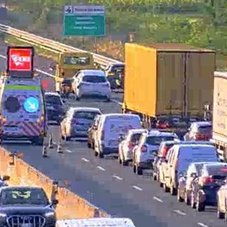 Dalla webcam dell'autostrada