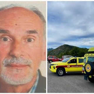 Scomparso in montagna da oltre due settimane: ancora nessuna traccia di Marino Rabolini Scomparso in montagna da oltre due settimane: ancora nessuna traccia di Marino Rabolini