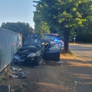 Un incidente su viale Boccaccio, vicino a via Burattana, uno degli incroci su cui si intende intervenire