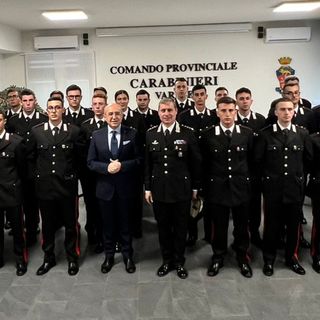 La presentazione dei nuovi carabinieri in servizio in provincia di Varese
