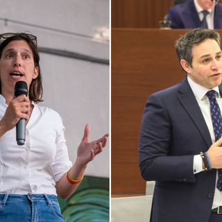 Elly Schlein e Samuele Astuti