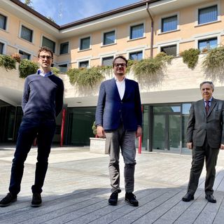 Da sinistra Coppe, Gualandi e Nicosia