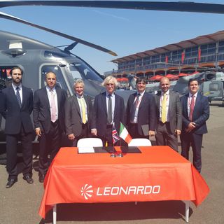 Leonardo e Sloane Helicopters rinnovano l’accordo di distribuzione per gli elicotteri nel Regno Unito e in Irlanda