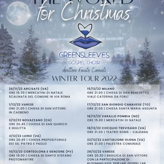 Arriva il tour natalizio del Greensleeves Gospel Choir
