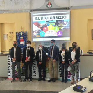 La presentazione  dell'operazione "Busto la tua nuova città su misura" in Comune