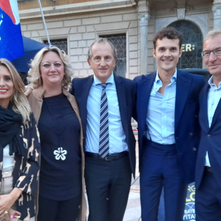 Da sinistra Caruso, Scidurlo, Antonelli, Tomasini e Pellicini