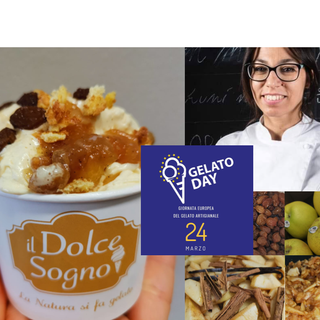 La Giornata europea del gelato artigianale è tutta da gustare con “Il Dolce Sogno”. Va a nozze con lo strudel di mele