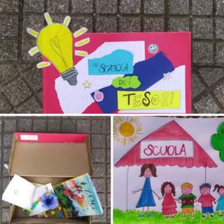 La scuola materna e il comune di Samarate invitano i bambini a riempire “La scatola dei tesori”