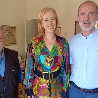 Da sinistra: Luigi Barion, Simona Milanese e Marco Aceti