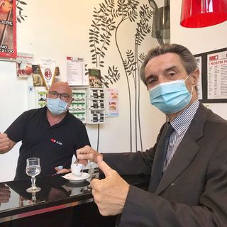 Fontana ai lombardi: «I dati migliorano, si avvicinano fascia bianca e abolizione del coprifuoco»