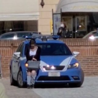 Un fermo immagine del video inviatoci in redazione