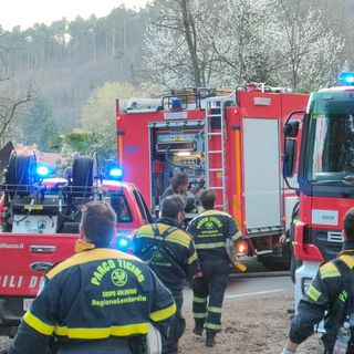 FOTO. Ancora fiamme nel Varesotto: bruciano i boschi a Vergiate, Tradate e Casale Litta