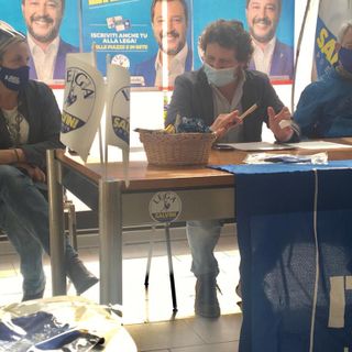 Da sinistra Paola Reguzzoni, Matteo Bianchi e Francesco Speroni