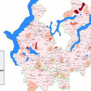 Sempre più "bianchi": la mappa dell'incidenza dei nuovi positivi nel territorio di Ats Insubria