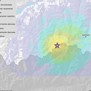 Scossa di terremoto in Svizzera: avvertita anche a Macugnaga e in Valle Anzasca