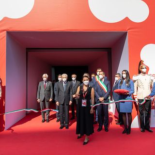 L'inaugurazione del Salone con il presidente Mattarella