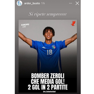 Zeroli gol in Nazionale. Che orgoglio grande per l'Ardor