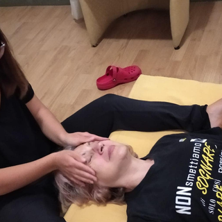 Martina Marcatini mentre svolge il suo lavoro nella Settimana estiva - courtesy Vita21