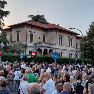 La manifestazione dei cittadini di giovedì