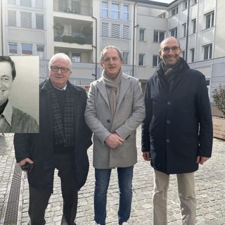 Cavigioli, Antonelli e Loschiavo. Nel riquadro, il grande Lucio