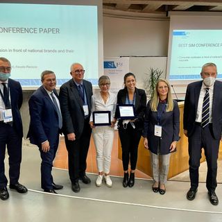Best SIM Conference Paper: la premiazione Best SIM Conference Paper: la premiazione