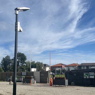 Le telecamere al cimitero da poco introdotte (foto d'archivio)