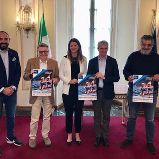 Da sinistra: Pierpaolo Frattini, Antonio Franzi, Ivana Perusin, Davide Galimberti e Stefano Malerba