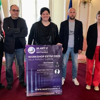 Da sinistra: Lia Locatelli, Enzo Laforgia, Caterina Rossi, Gabriele De Luca e Francesca Carolla