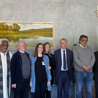 Le istituzioni presenti stamattina alla presentazione del San Vittore Festival