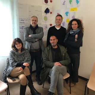 L'assessore Molinari e i referenti della cooperativa sociale Naturart