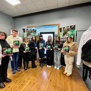 Alcuni dei ragazzi premiati stamattina presso la sede di Ascom