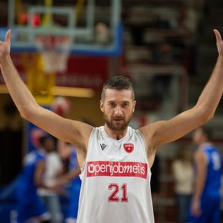 Giancarlo Ferrero, nuovo giocatore della Germani Brescia, in maglia Openjobmetis