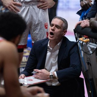 Ioannis Kastritis, coach della Openjobmetis Varese (foto Fabio Averna)