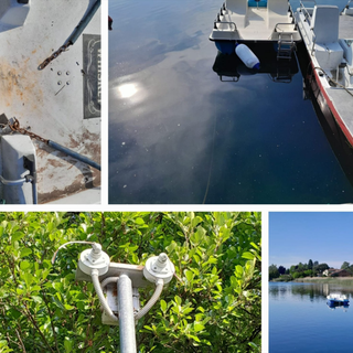 Vandalismi al pontile di Cadrezzate