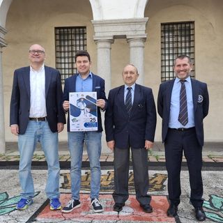 Da sinistra, Emilio Appiana, Luca Folegani, Marco Speroni, Michele Austoni