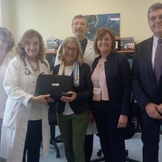 La donazione del polisonnigrafo all'ospedale Del Ponte di Varese