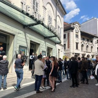 Il teatro Condominio, luogo del Remigration Summit di sabato scorso