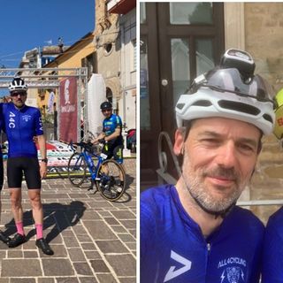 Emanuele e Matteo durante la loro Race Across Italy