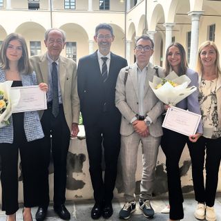 Da sinistra: Albertina Bianchi, Giulia Oliverio, Angelo Palma, Umberto Piarulli, Fabio Angeli, Chiara Turetta, Laura Rigamonti, Romina Belsito e Valentina Introzzi Da sinistra: Albertina Bianchi, Giulia Oliverio, Angelo Palma, Umberto Piarulli, Fabio Angeli, Chiara Turetta, Laura Rigamonti, Romina Belsito e Valentina Introzzi