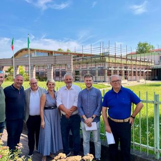 Illustrati stamattina i lavori dell'istituto scolastico Leonardo da Vinci, ad Azzate