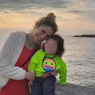 Silvana Visconti con la piccola Summer