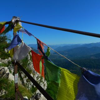 La zona della scala del cielo al Campo dei Fiori ad oltre 1.084 metri d'altezza La zona della scala del cielo al Campo dei Fiori ad oltre 1.084 metri d'altezza